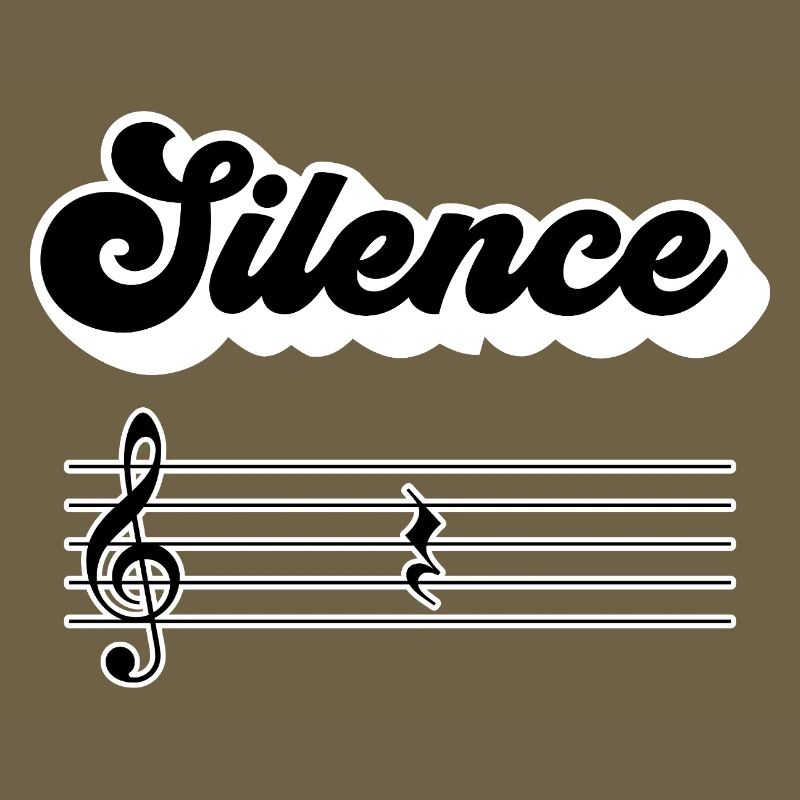 Silence Solfeggio Geschenk Musikermusik