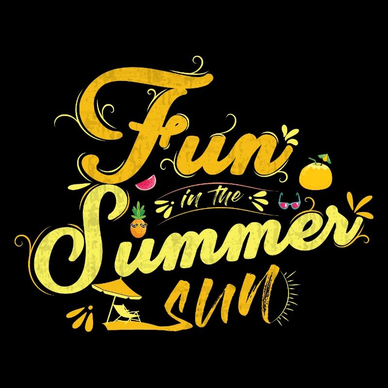 Frei Im Sommer Motiv mit Früchten