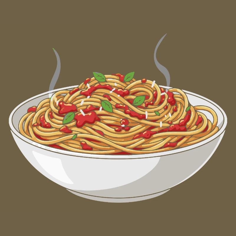 Spaghetti Dampftraum