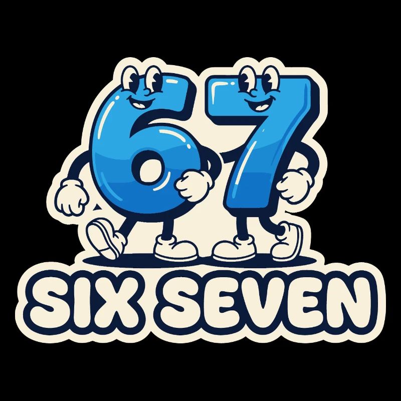 67 Meme Shirt – Sechs Sieben meme