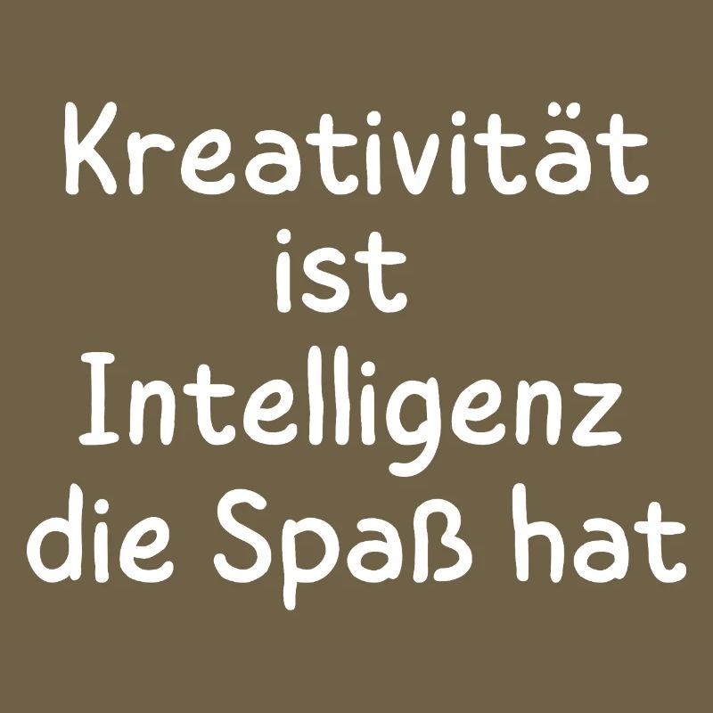 La créativité est une intelligence qui s’amuse Déclaration