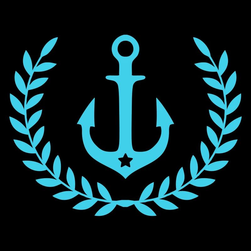 Ankerkranz Nautik Emblem