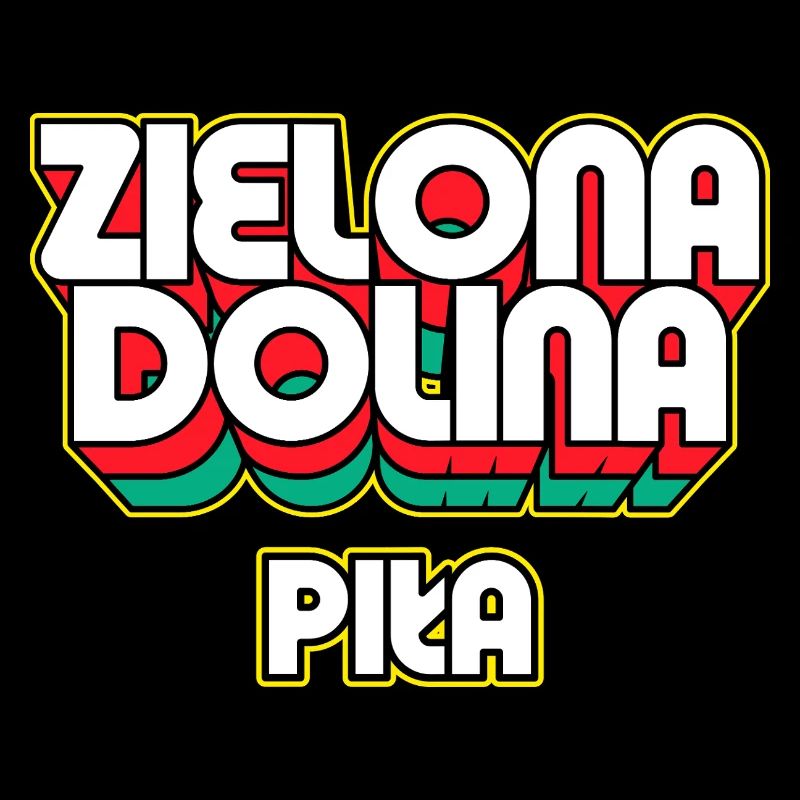 Zielona Dolina Piła. Nom du district rétro