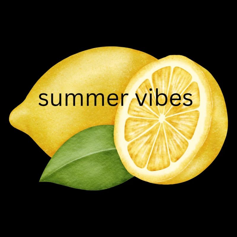 Sommerliche Zitronenfrische Design