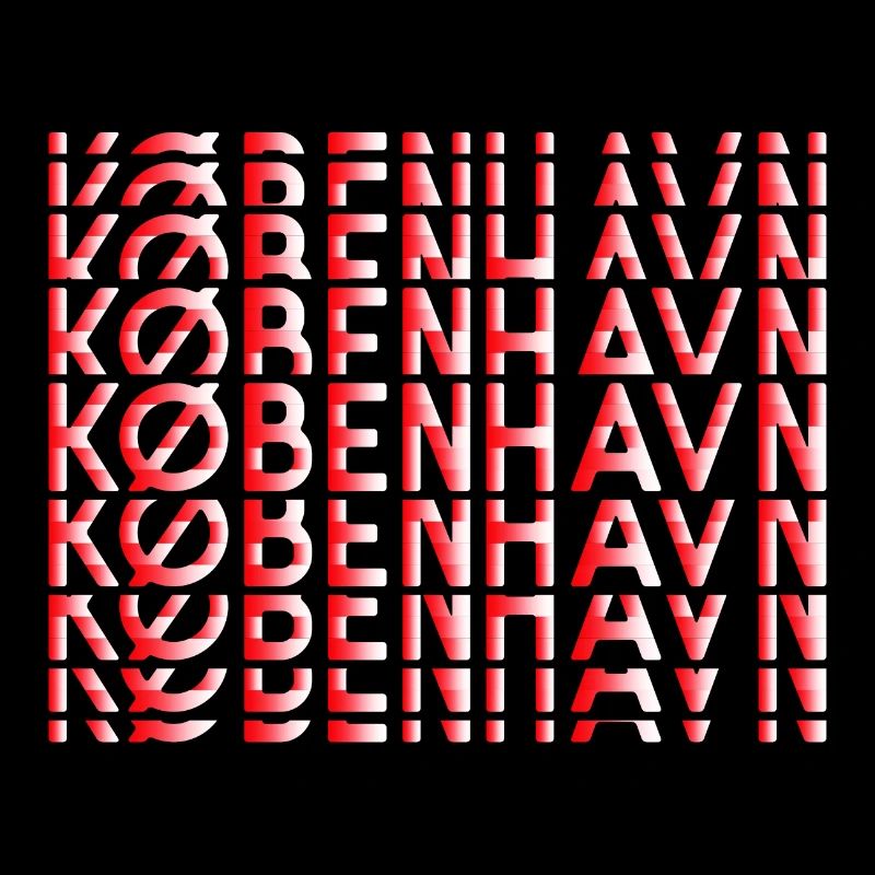 Kobenhavn Neon Raster