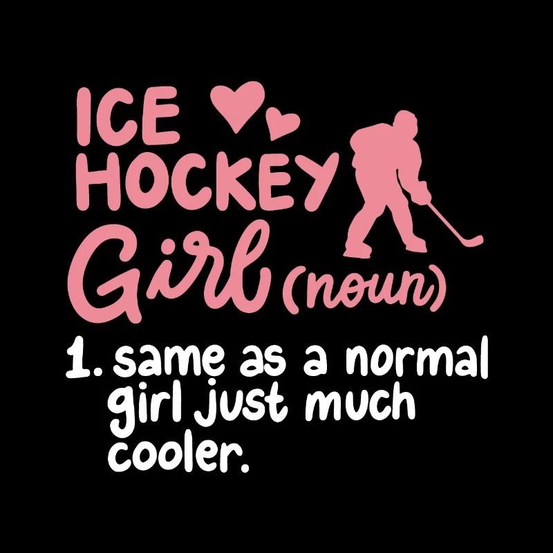 Eishockey Mädchen Hockey Spieler