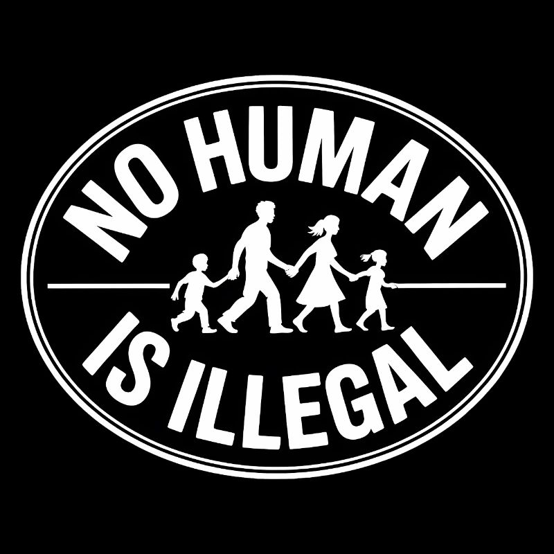 Pas d’illégal humain - Les réfugiés sont les bienvenus