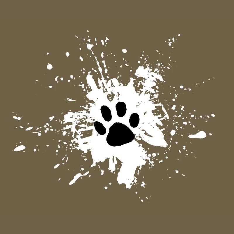 Pawprint Spritz Muster