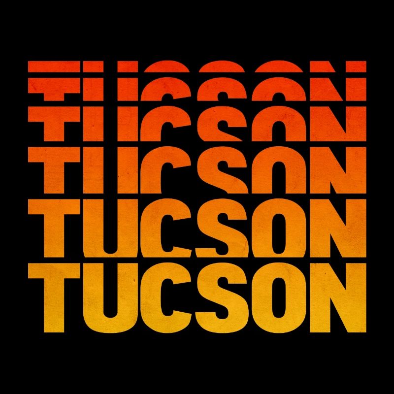Tucson Gradient Block Typo