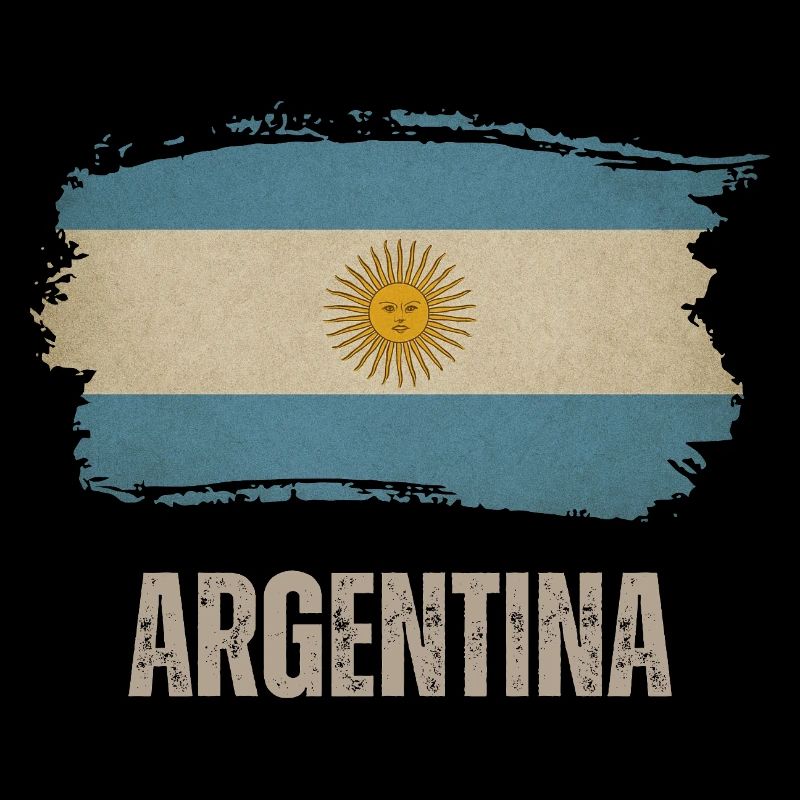 Vintage Argentine, Drapeau de l’Argentine