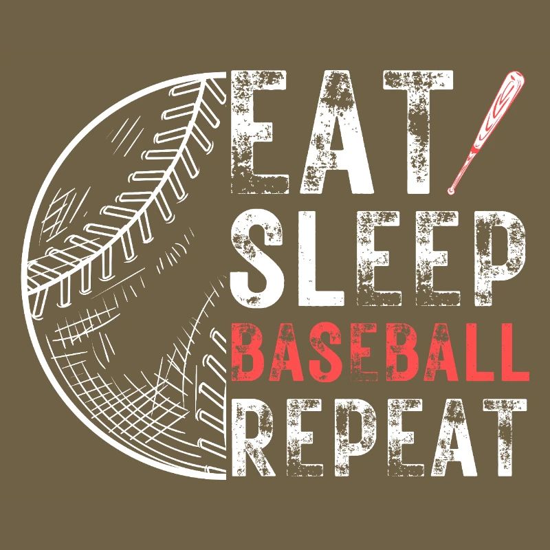 Manger dormir baseball répéter