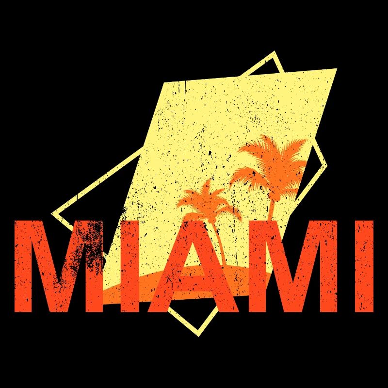 Néon des palmiers de Miami