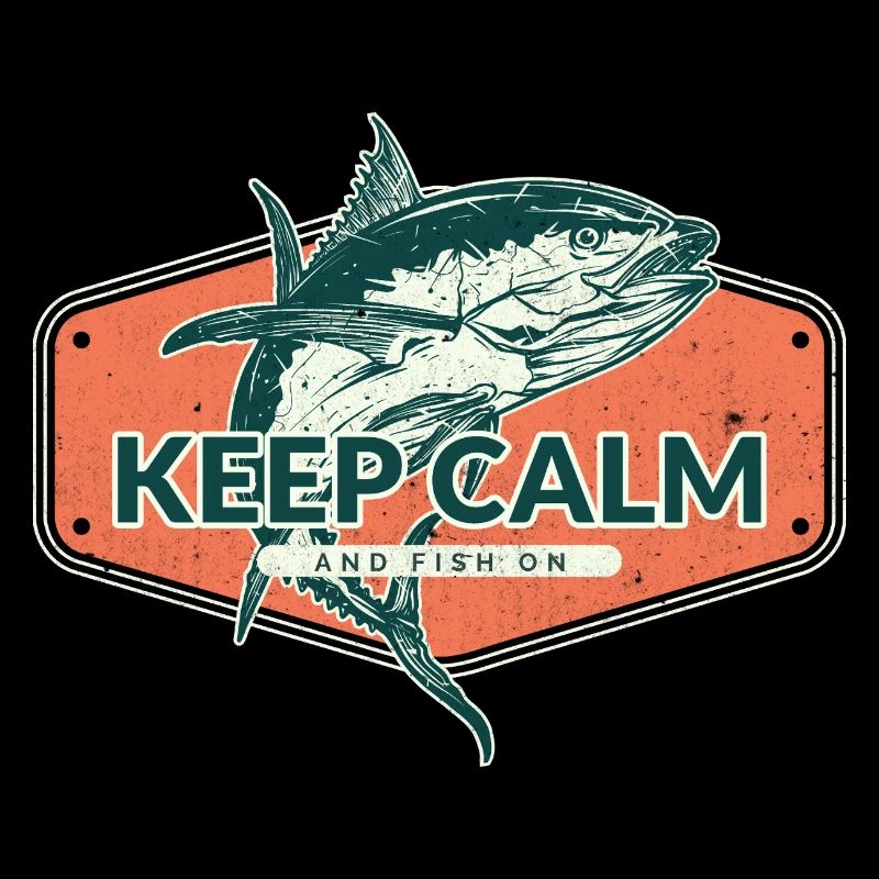 Reste calme et continue de pêcher