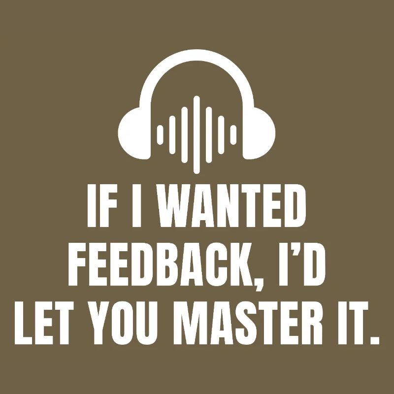 Funny Audio Engineer Sound Audiophile Mix & Master