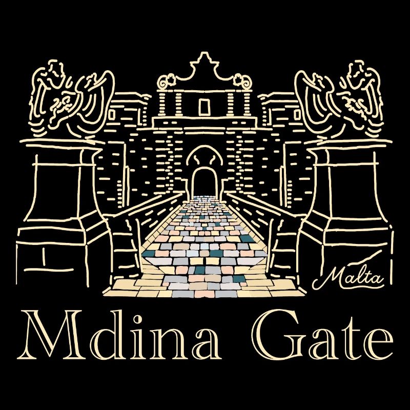 Mdina City Gate, Malte, Europe