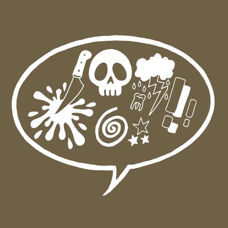 Comic book (white)