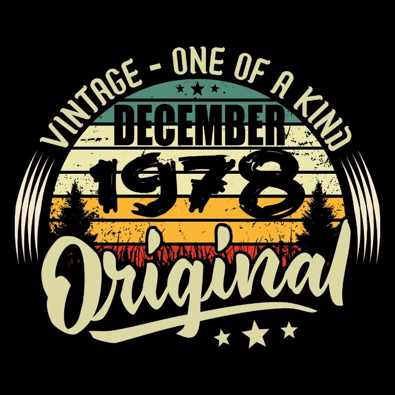 Décembre 1978 - Vintage Authentique December 1978 