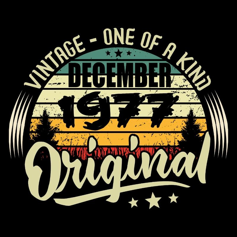 Décembre 1977 - Vintage Authentique December 1977 