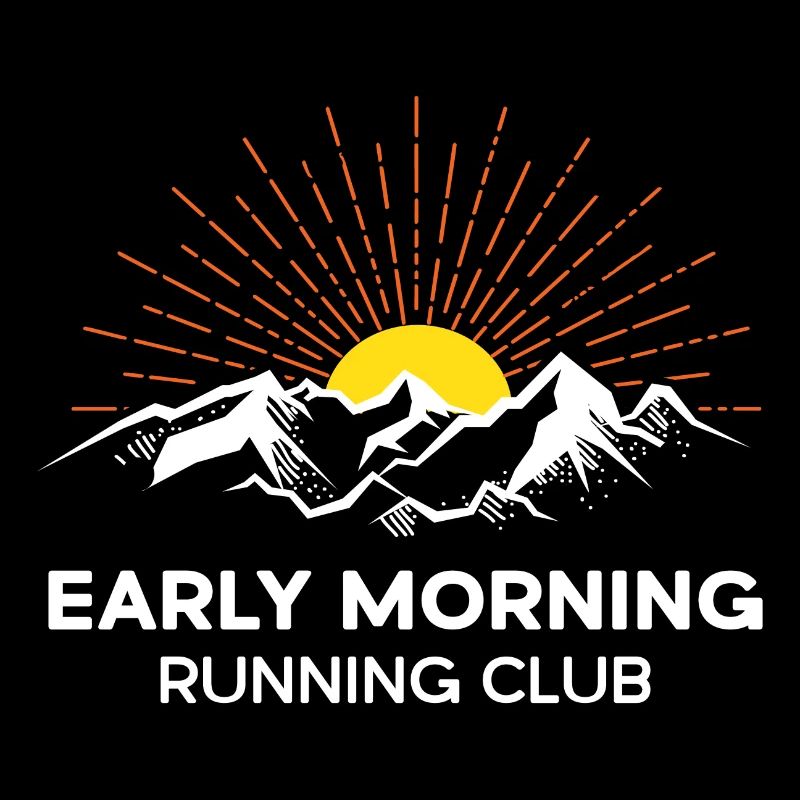 Club de course tôt le matin
