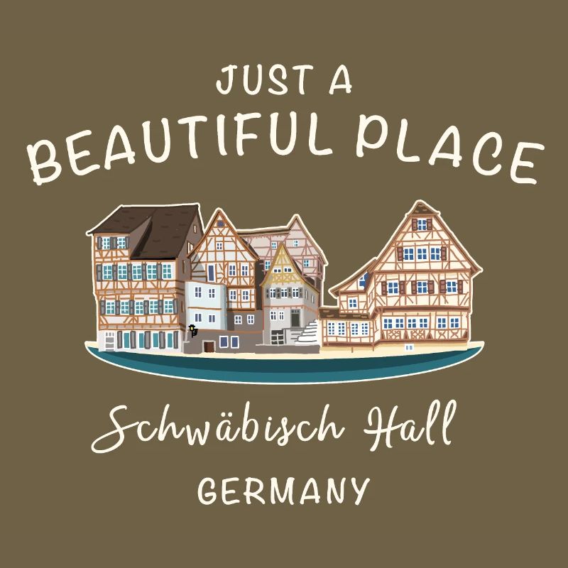 Schwäbisch Hall, Southern Germany, Drawing