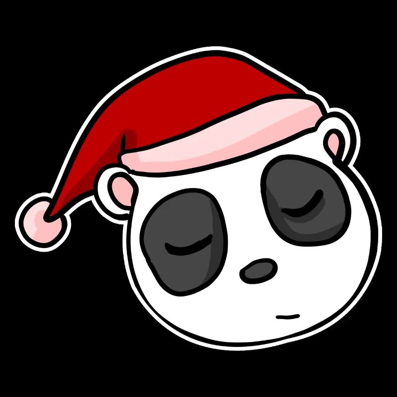 Panda Weihnachten Weihnachtlich Advent