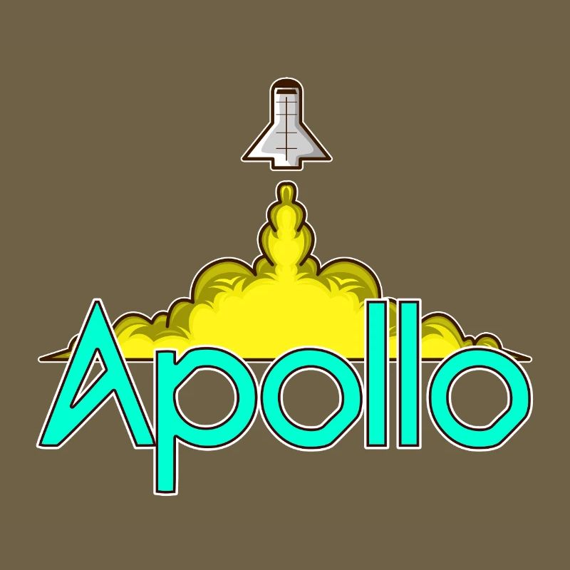Apollo – lancement d’une fusée dans l’espace