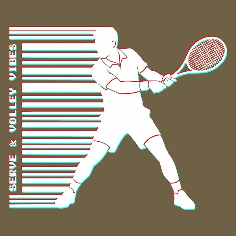Tennis Glitch Barcode Sweat à capuche