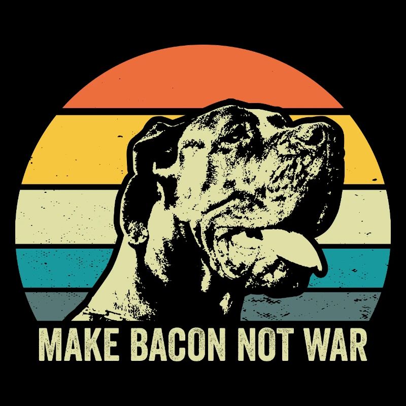 Make Bacon - Not War für Tierfans