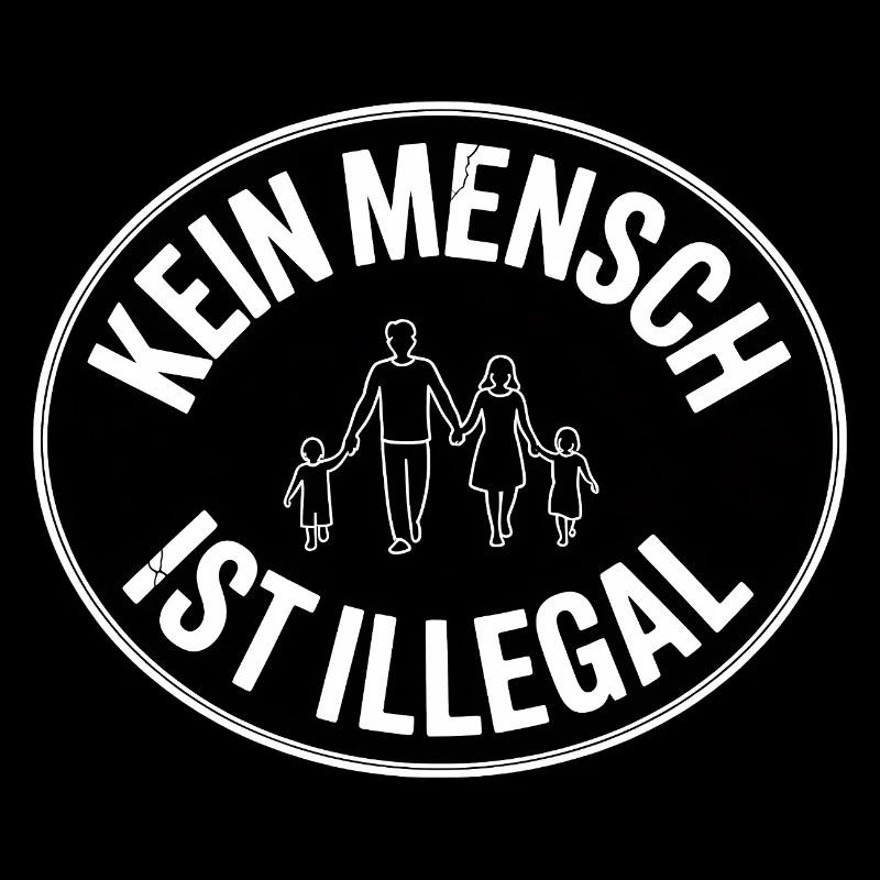 Kein Mensch est illégal - Gegen Rechts
