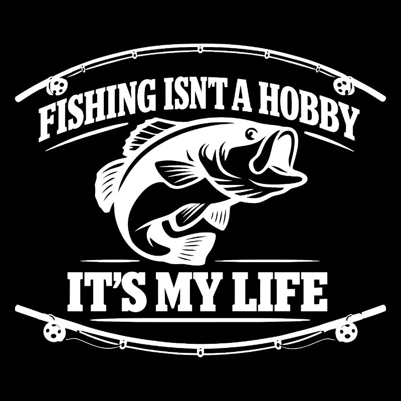 Mode de vie de pêche pêcheur pour les poissons à vie