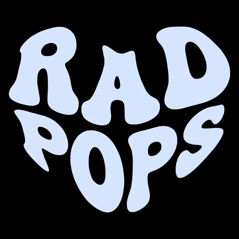 Retro Rad Pops Heart – Cool Pops (Custom Color)