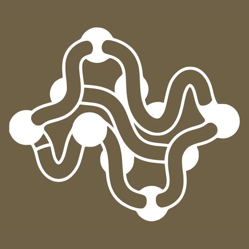 Protein folding molecule chain