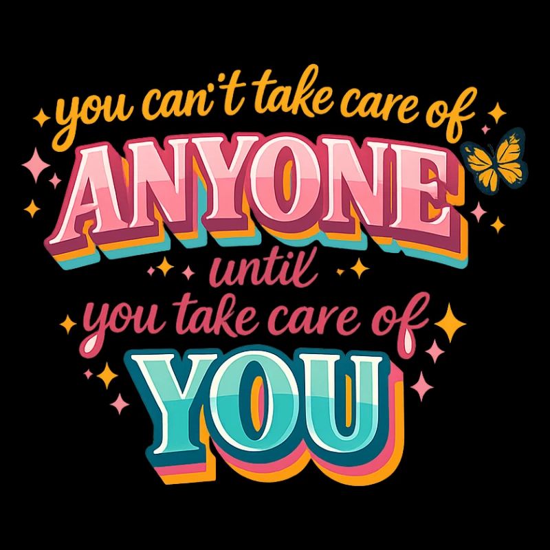 Behandle dich zuerst: Retro Selbstfürsorge