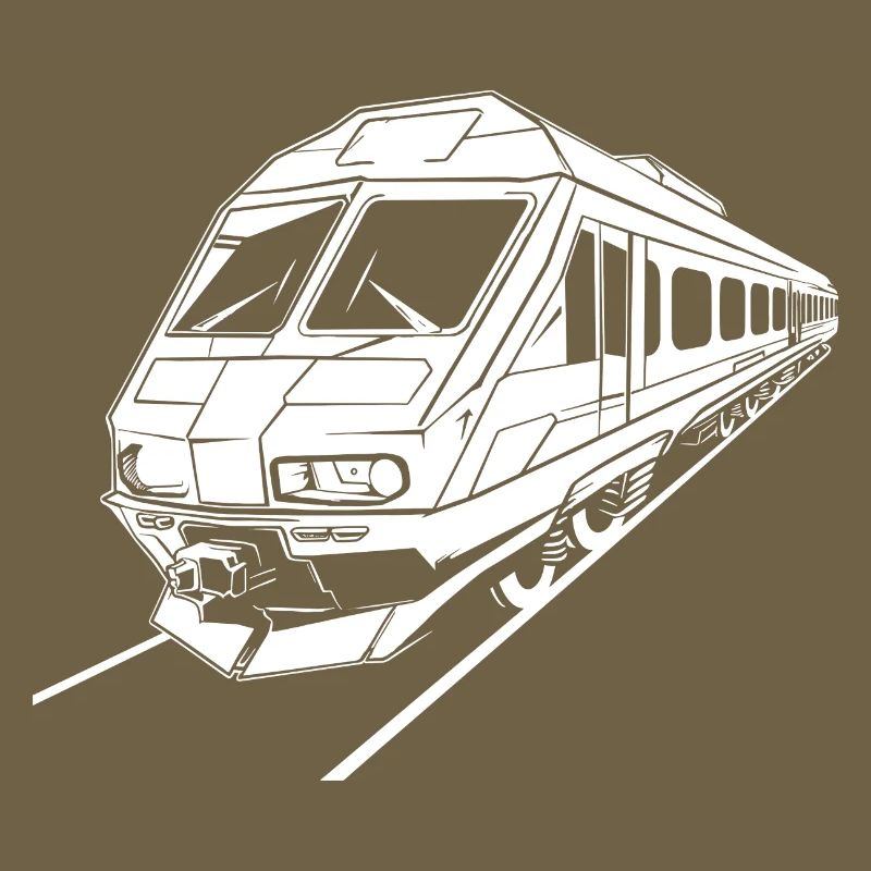 Dessin de train