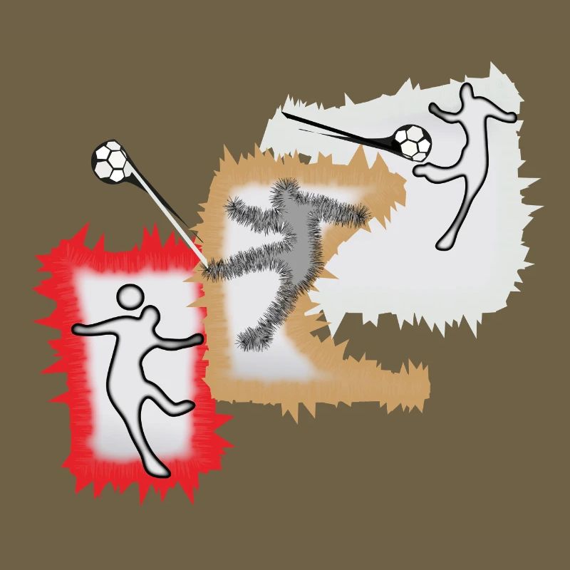 Dynamischer Ballspieler
