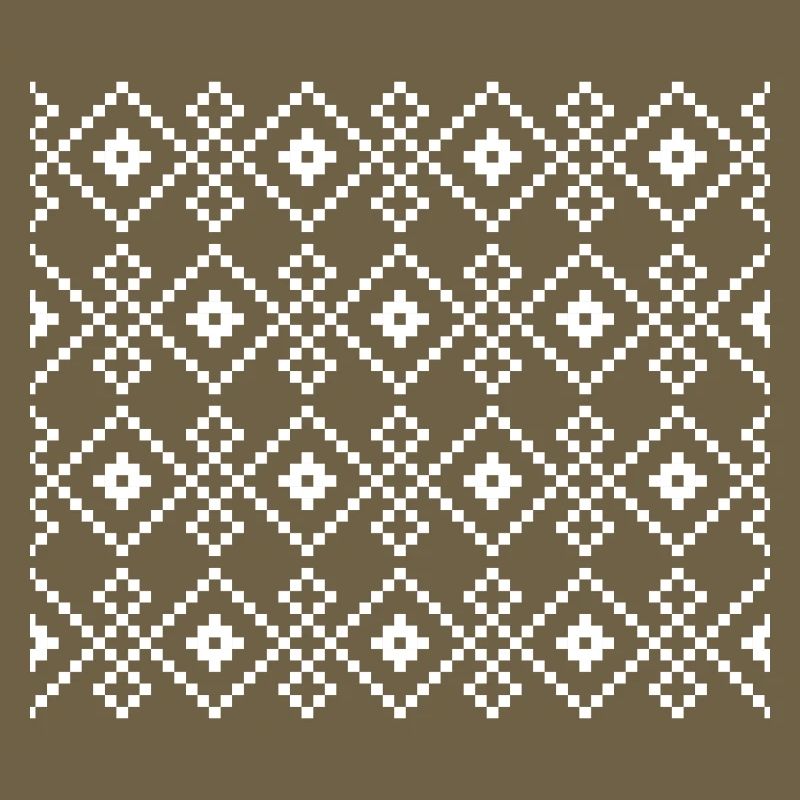 Weihnachtlicher Uni-Pullover (dunkel)