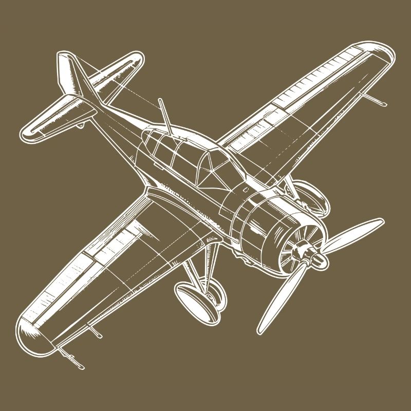 Propellerflugzeug