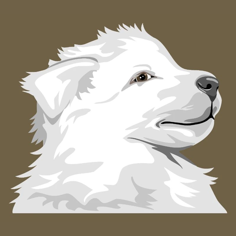 Chiot blanc