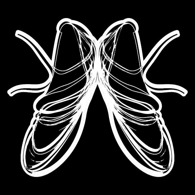 Dessin de chaussures de ballet