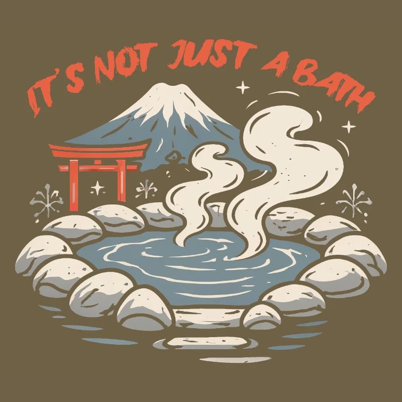 Bain de la source chaude d’Onsen
