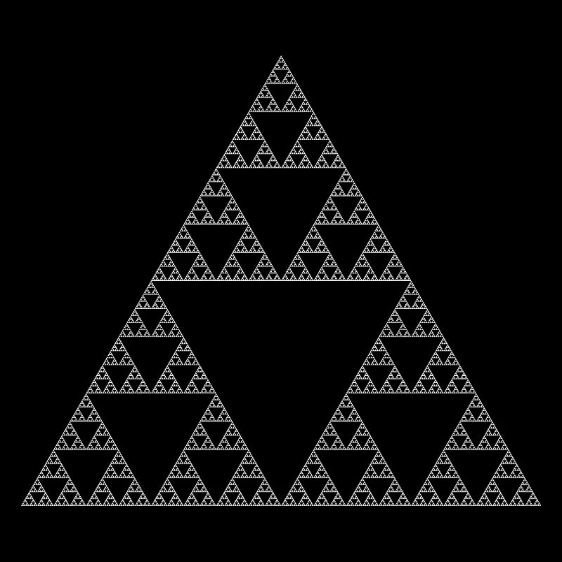 Sierpinski Dreieck Sierpinski Dichtung Sierpinski