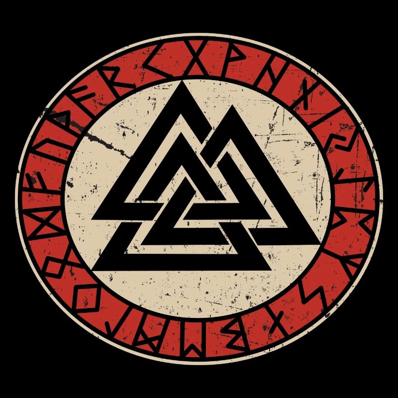 Viking Knot Valknut Wotan thor odin loki