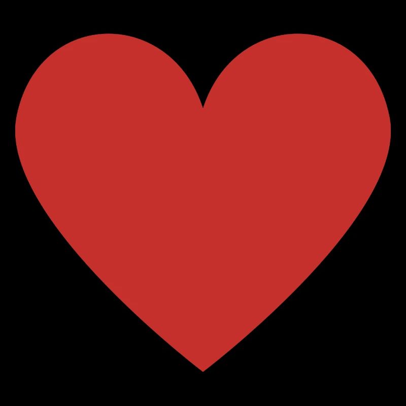Red Heart Shape