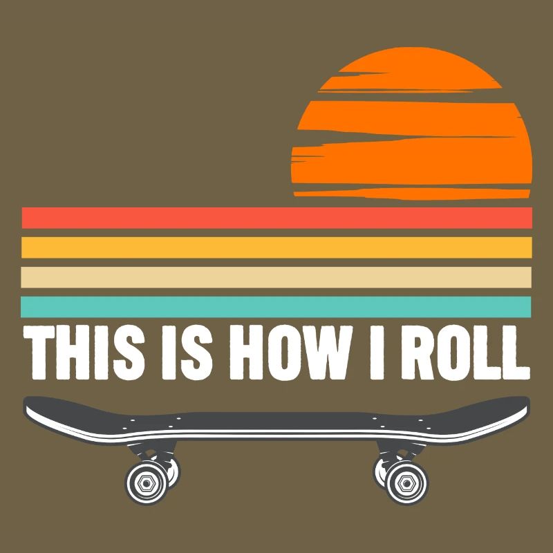 Skateboard c’est comme ça que je roule