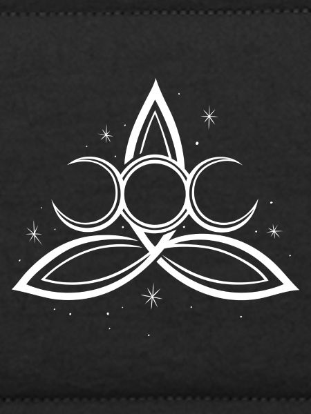 Trinity Triquetra Symbol Mond Triple Moon