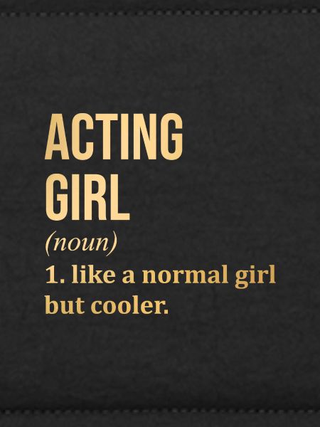 Acting Acting Acting