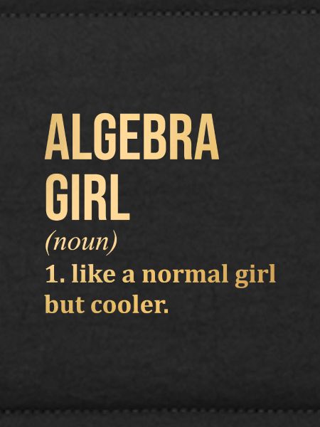 Algebra Algebra Algebra