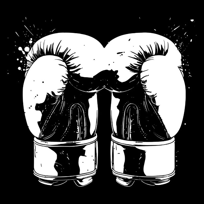 Kickboxing Gloves Graphic