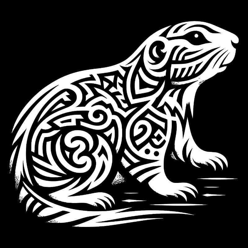 Chien de prairie tribal