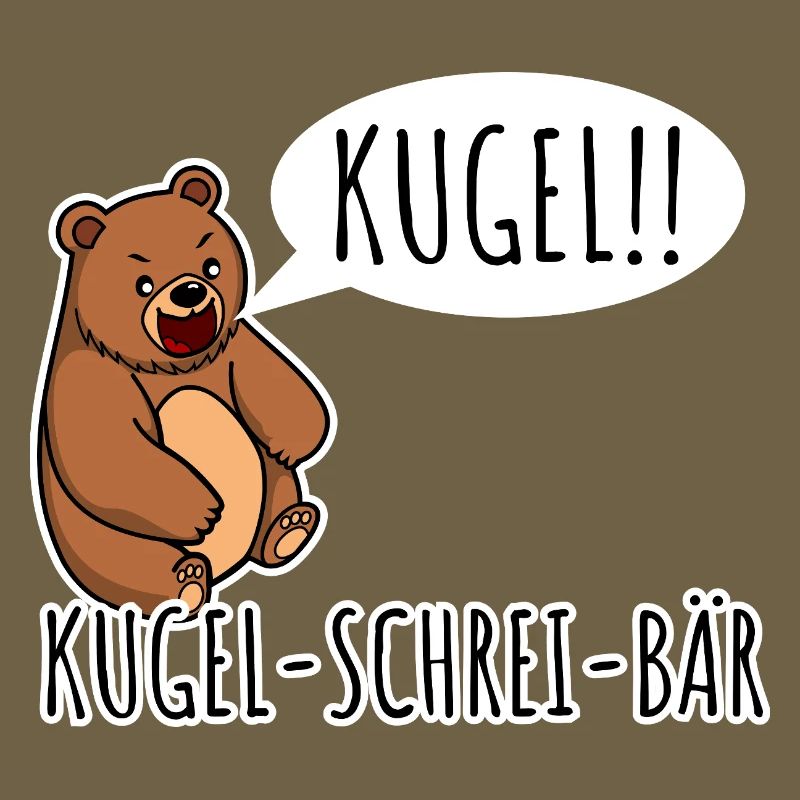 Kugelschrei-Bär Ein Bär der Kugel schreit! Random